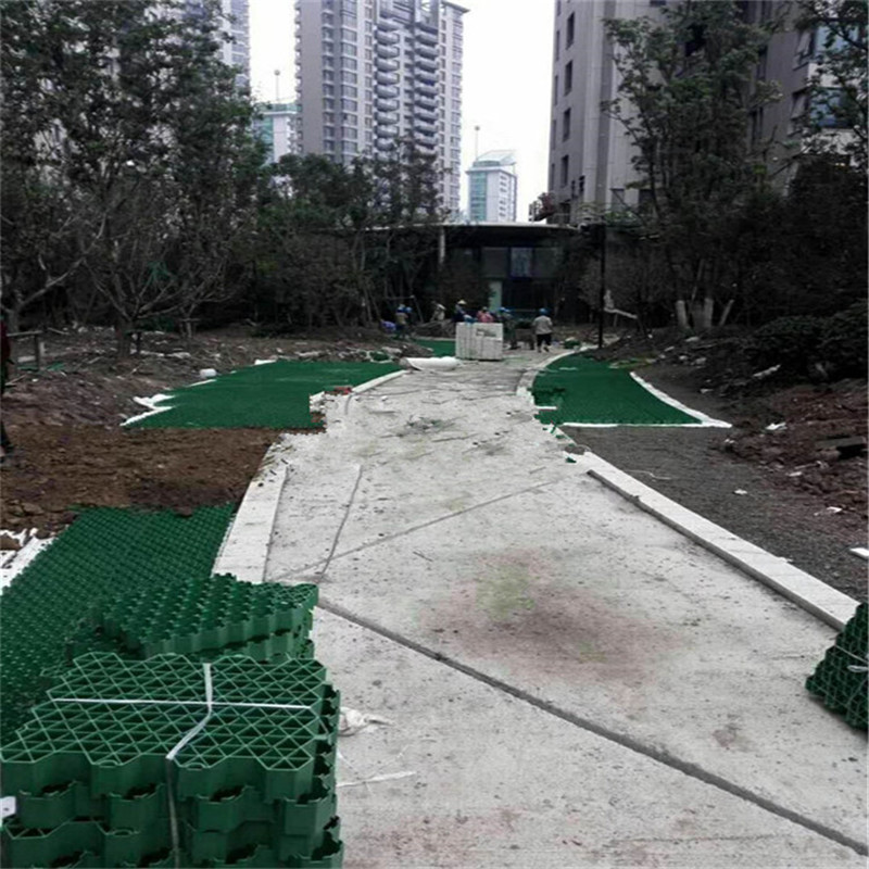 綠化人行道停車場植草格護坡會展中心小區消防車道抗壓草坪磚上海